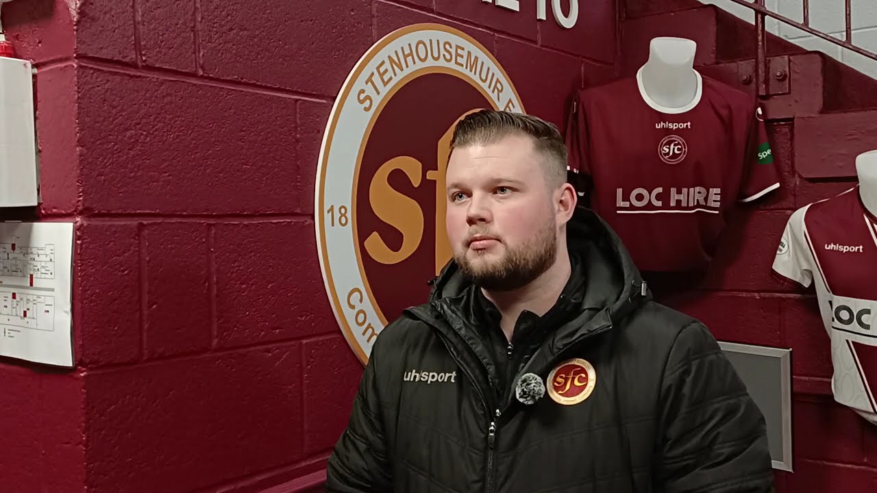 WarriorsTV || Scottish Power League Cup Post Match Interview || Inverurie Loco Works || Jack Cameron