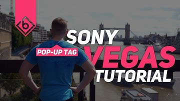 How To Create Instagram Pop-Up Tag - Sony Vegas Tutorial