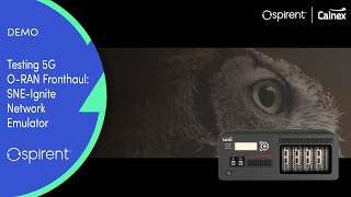 Testing 5G O-RAN Fronthaul with the SNE-Ignite Network Emulator