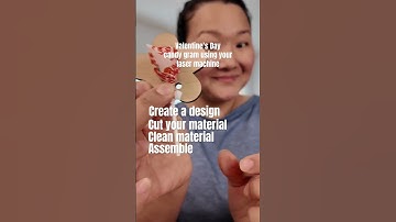 Designing valentine gram for my glowforge laser machine #valentinesday #laserartist