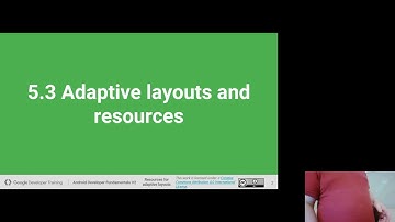 Adaptive Layouts and Alternate Resources - Android Lesson 5.3 - AWD 1112 Spring 2020