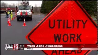 Work Zone Safety 3/23/16 WNYT NBC 13 Albany, NY