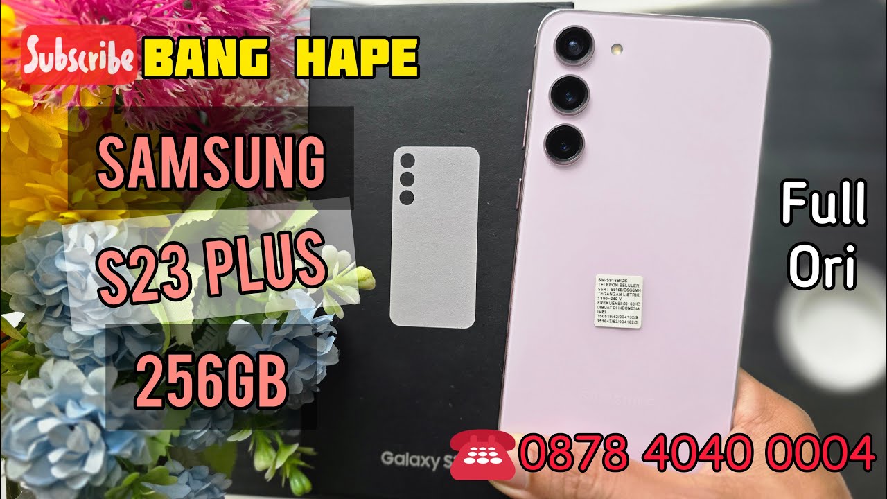 (Sold) Fullset Ori Resmi- Review Samsung Galaxy S23 Plus 256gb di Tahun 2025 Bang Hape COD Tokopedia