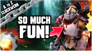 This Hero Is SO MUCH FUN! - Grubby learns Dota 2 - A to Z Challenge - Clockwerk