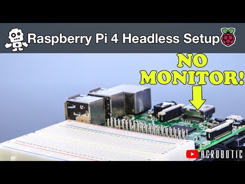 Raspberry Pi 4 Headless Setup | First Boot SSH Without Monitor