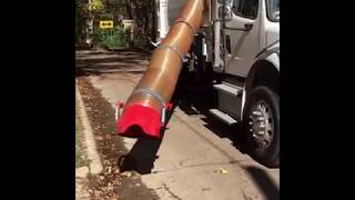 VacPak Leaf Collector Demonstration
