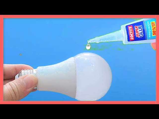 Just Put Super Glue on the Led Bulb and you will be amazed 