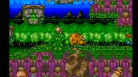 Son Of Cuck (Chuck Rock 2) Scaling/rotation gfx . Mega CD .