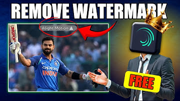 How to Remove Alight Motion Watermark For Free ! 2025