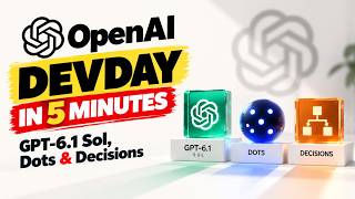 Information OpenAI DevDay in 5 Minutes: GPT-6.1 Sol, Dots & Decisions Guide