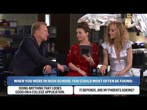 The cast of Grey's Anatomy takes EW's 'Which Character Are You?' quiz