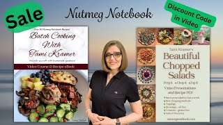 Nutmeg Notebook Courses - New sale Code for 2024 - Chopped Salad Course & Batch Cooking. by Nutmeg Notebook 723 views 4 months ago 4 minutes, 30 seconds