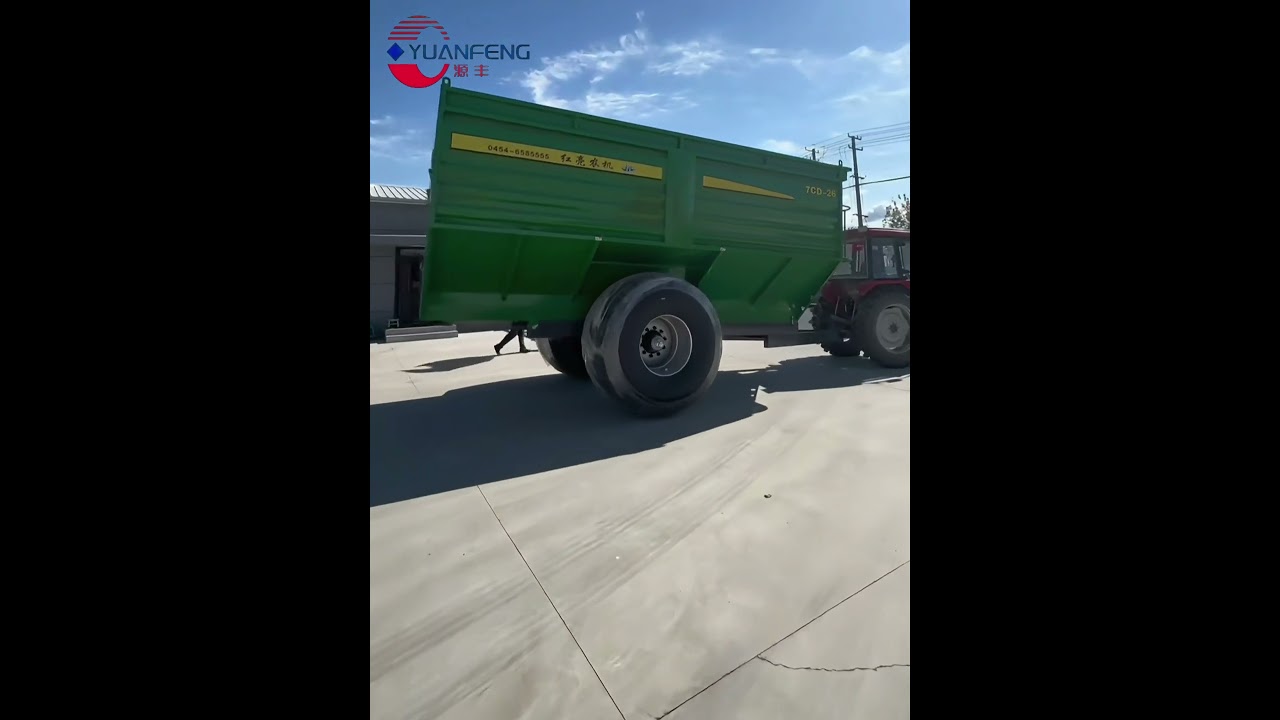 Эффективная аграрная логистика: демонстрация 20-тонного перегрузочного бункера 