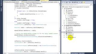 Connect SQL server 2012 to Visual Studio 2013 in Windows Form C# in Hindi and Urdu