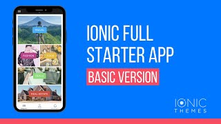 Ionic Starter App - BASIC version - Video Preview screenshot 3