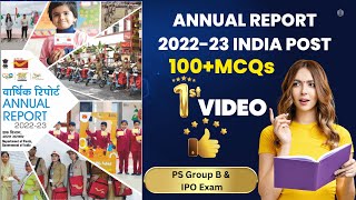 ANNUAL REPORT INDIA POST 2022-23: 100 MCQs for PS Group B & IPO Exam and all Department Exams screenshot 5