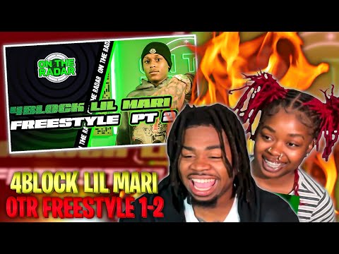 HE WAS MOVING AT 2X SPEED!ππ₯ The 4Block Lil Mari "On The Radar" Freestyle Pt.1&2 | REACTION