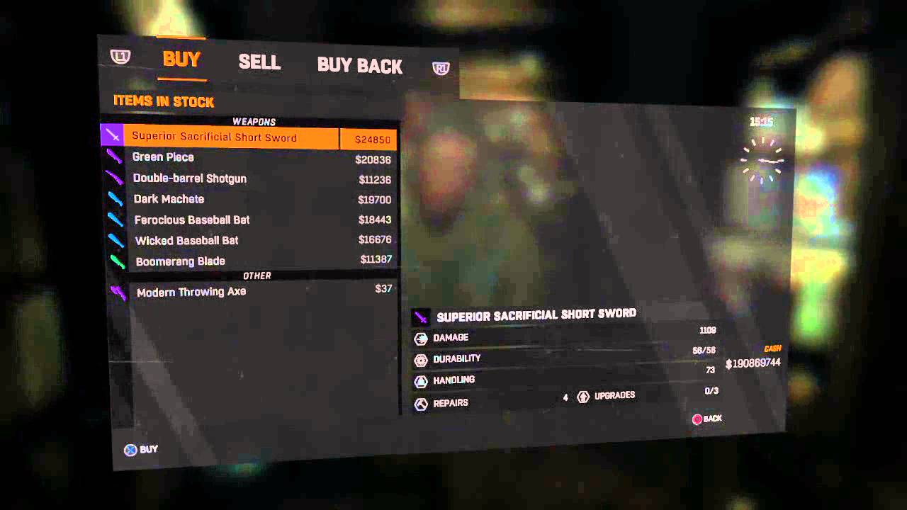 Dying Light Duplication Glitch Ps4