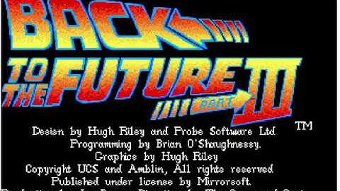 Back To The Future III Dos PC gaming