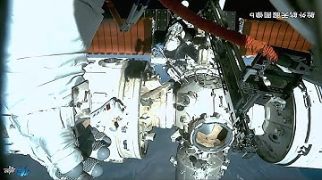All new 4K footage of Chinese spacewalk by Shenzhou-14 crew