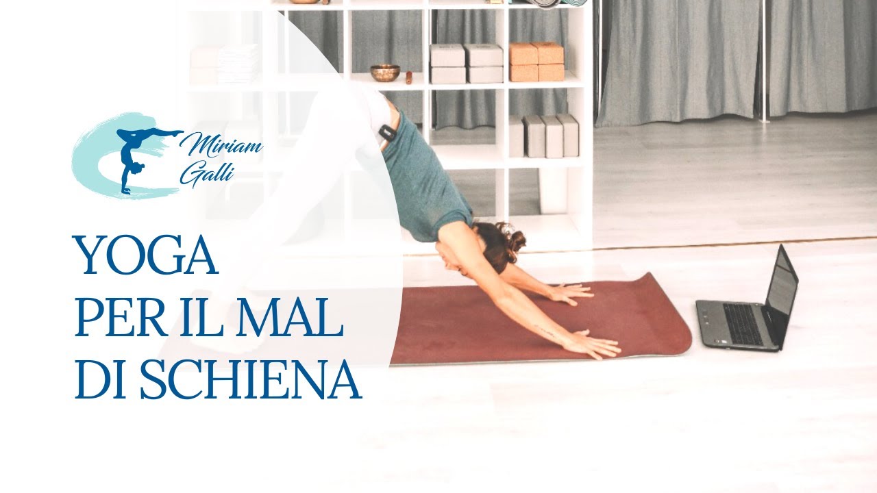 Yoga per il mal di schiena da ufficio - YouTube