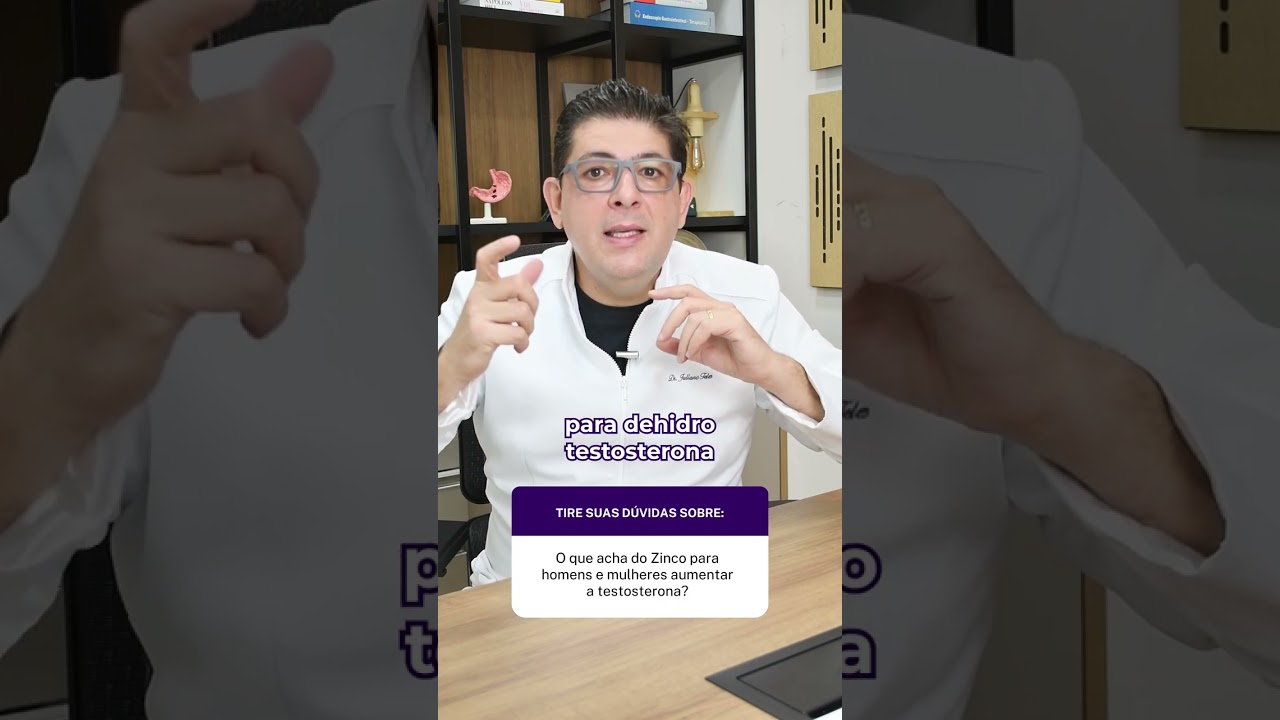 ⁣O que acha do Zinco para homens e mulheres aumentar a testosterona?