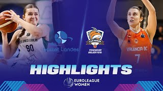 Polski Cukier UMCS Lublin v Valencia Basket Club | Gameday 9 | Highlights | EuroLeague Women 2023