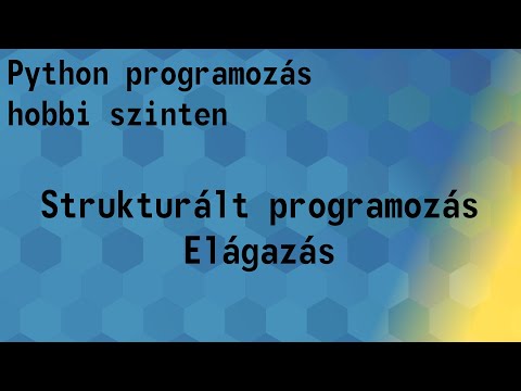 Python programozás alapok - Elágazás [8]