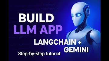How to Create a LLM Application using LangChain & Google Gemini Model | Step-by-Step Guide