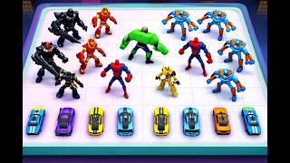 Robot Monster Merge War : Merge Robots Rise Battle, Car Monster vs Robot #skibiditoilet #mergebatle screenshot 2