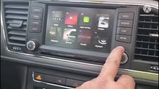 Seat Leon FR Fin 2017 Activation FullLink Carplay Android Auto Mirrorlink & Sport 🇲🇦GSM 0661482268