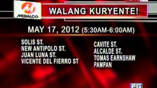 OC: Power interruptions (May 16-17, 2012)