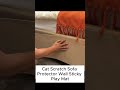 Wall, floor, or sofa? The Scratch &amp; Play Mat fits anywhere and keeps your home pristine. #cats #pets