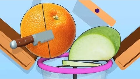 Slice it! Level 90-100 | Very Satisfying and Relaxing ASMR Slicing Fruit Cutting Shake Making Game