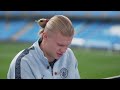 Erling Haaland on Messi and Ronaldo comparisons