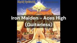 Iron Maiden - Aces High (Guitarless) [Guitar Backing Track]
