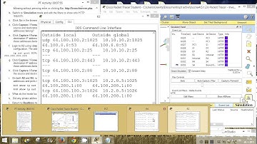 CCNA 4 Packet Tracer Activity 5.1.2.6 solution