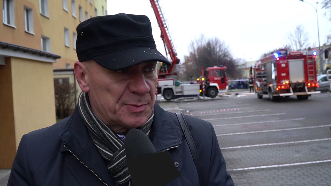 Wybuch butli z gazem Łomża