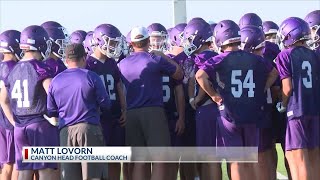 Canyon Eagles countdown to kickoff against Snyder