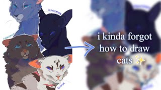 fixing my sameface syndrome in warrior cats
