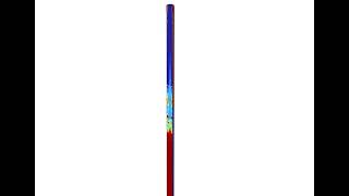 Heat pipe heat exchange /comsol