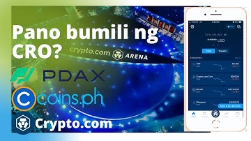 How to buy CRO coins using PDAX, coins.ph & crypto.com | Deposit XRP to crypto.com & xchange to CRO