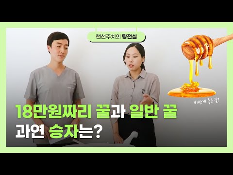 한의사가 직접 만드는 공진단 1️⃣ 꿀법제, 1통에 18만원짜리 마누카꿀 VS 마트에서 쉽게 구할 수 있는 국내산 꿀 승자는?