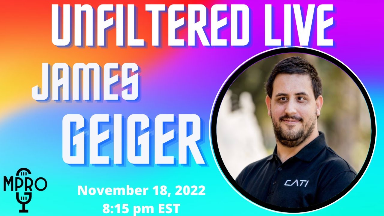 Unfiltered Live with James Geiger YouTube