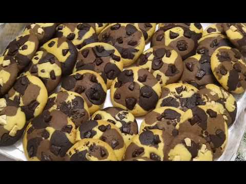 طريقة عمل بسكوت شيكولاته تايجر الكوكيز الاقتصادي هش جدا ومغدي للأطفال في المدارس