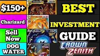 What Are The BEST Sword and Shield Crown Zenith Cards To Invest In 2024? (Price Guide Tier List)