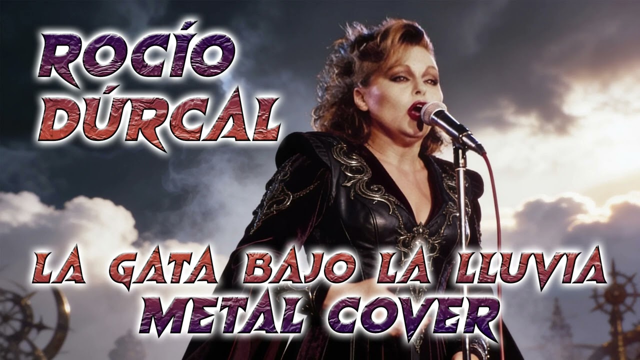 La gata bajo la lluvia (Metal Cover) – Rocío Dúrcal en versión Metal Reimaginada