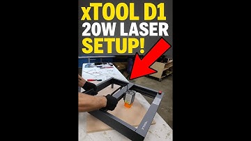 xTool D1 20W Laser Setup & Assembly | Beginner Guide to Fast Setup and Pro Results
