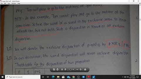 Calicut University - Sem 1 - Core Mathematics - Logic - Part 3.