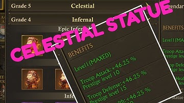 CELESTIAL STATUES - Update 6.4 - New Statue - King of Avalon KOA